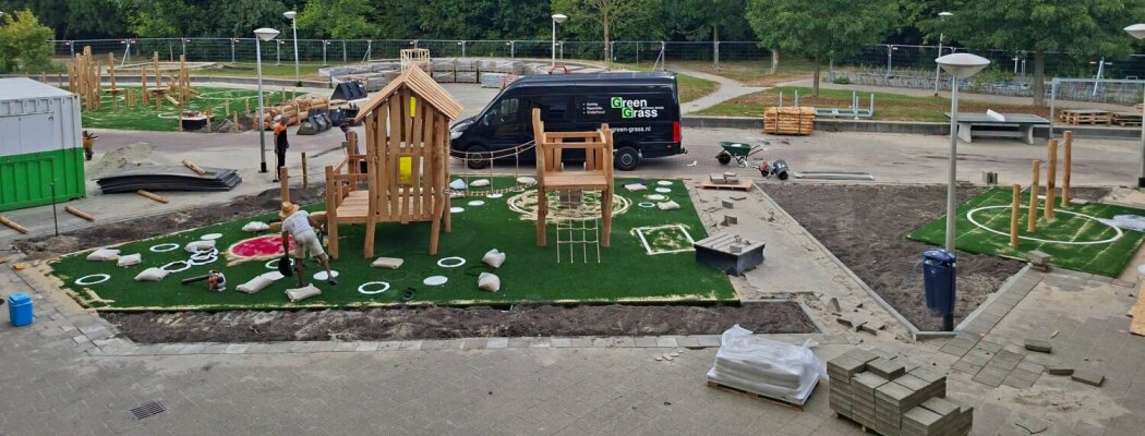 Schoolplein Brede School Legmeer-West krijgt flinke metamorfose