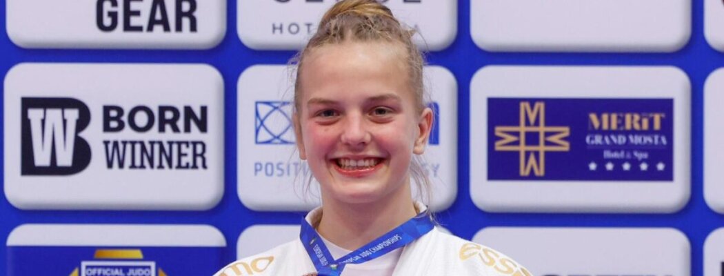 Xanne van Lijf wint brons op erg sterk bezet EK-18