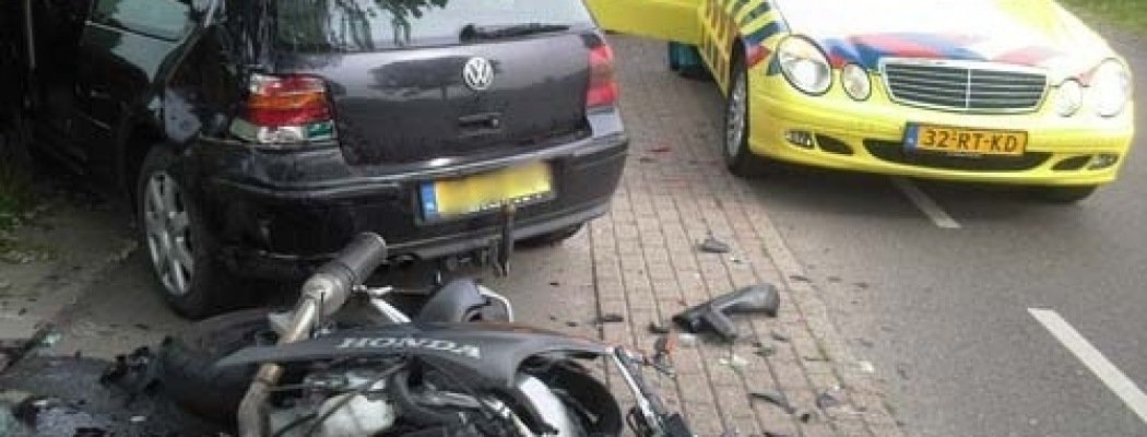 Motorrijder gewond in Kockengen