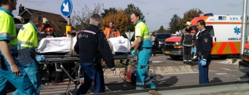 Vier gewonden bij ongeluk in Aalsmeer