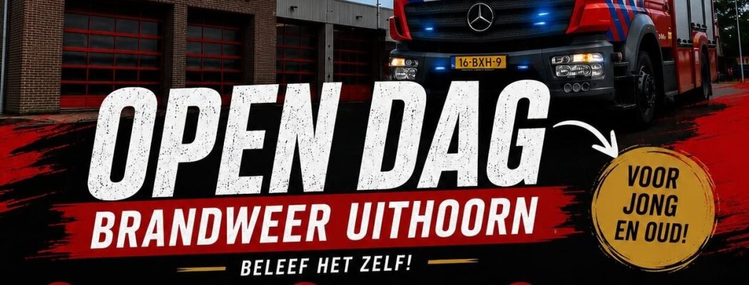 Zaterdag, open dag Brandweer Uithoorn