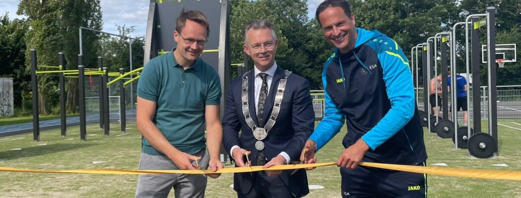 Sportpark bij Jac Stammespark officieel geopend