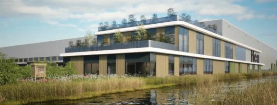 TICA vergroot bedrijfsactiviteiten met ruim 30.000 m2 duurzaam nieuw bedrijfsgebouw