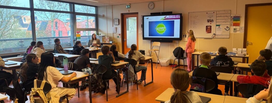 Kinderraadsleden Aalsmeer geven energieles op basisscholen