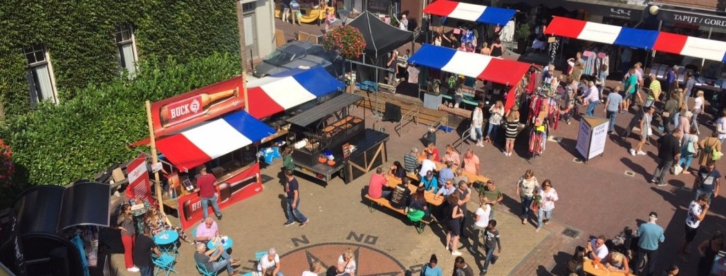 Laatste vrijkaarten Feestweek winnen op braderie Aalsmeer Centrum