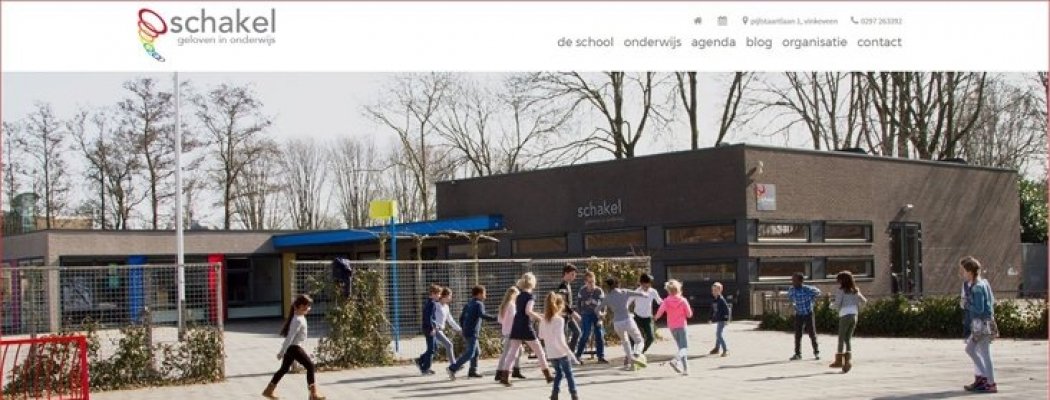 Bezoek de nieuwe website van basisschool de Schakel