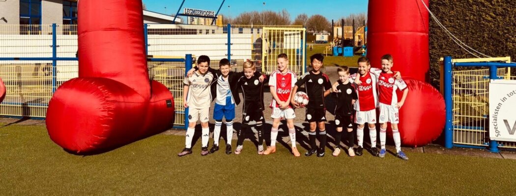 Ajax Kids Tour zorgt voor voetbalfeest bij Legmeervogels