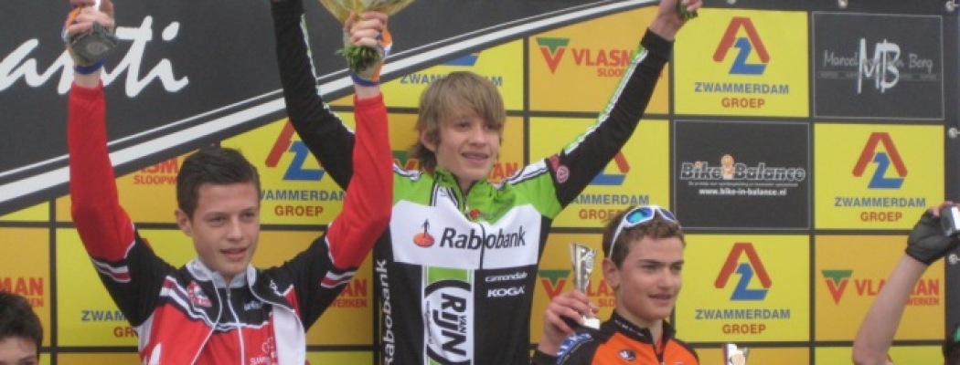 Stijn Ruijter wint jeugdronde Alphen aan de Rijn