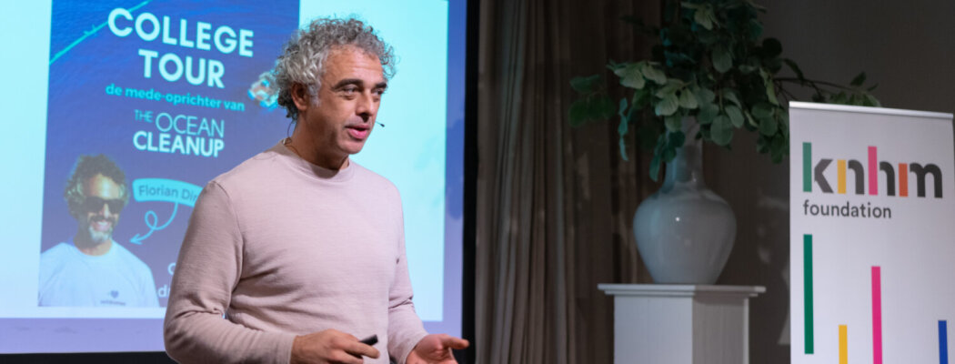 Inspirerende lezing over zeilen en oceaanbewustzijn door Florian Dirkse