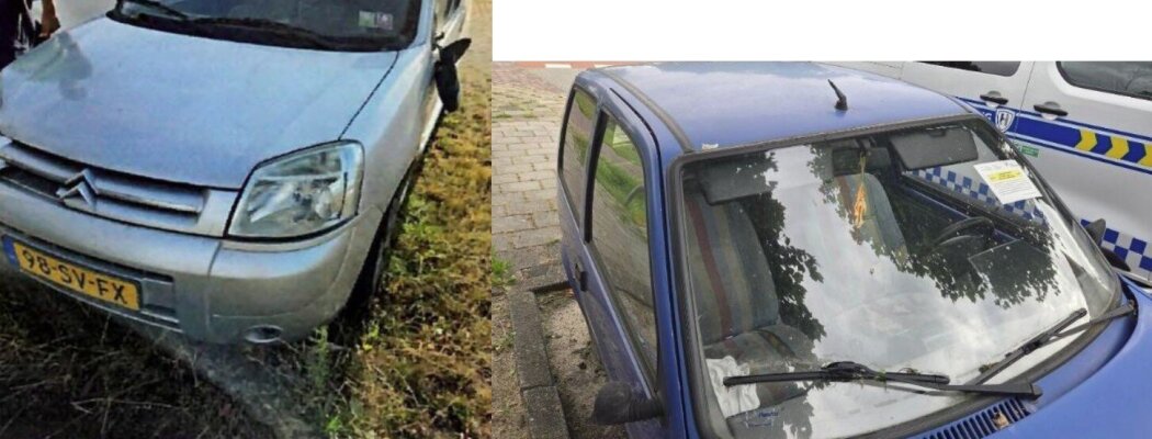 Gemeente verwijdert twee autowrakken in De Ronde Venen