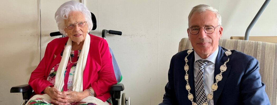 Bijzondere Uithoornse: mevrouw Stolwijk-Rietveld is 103 lentes jong