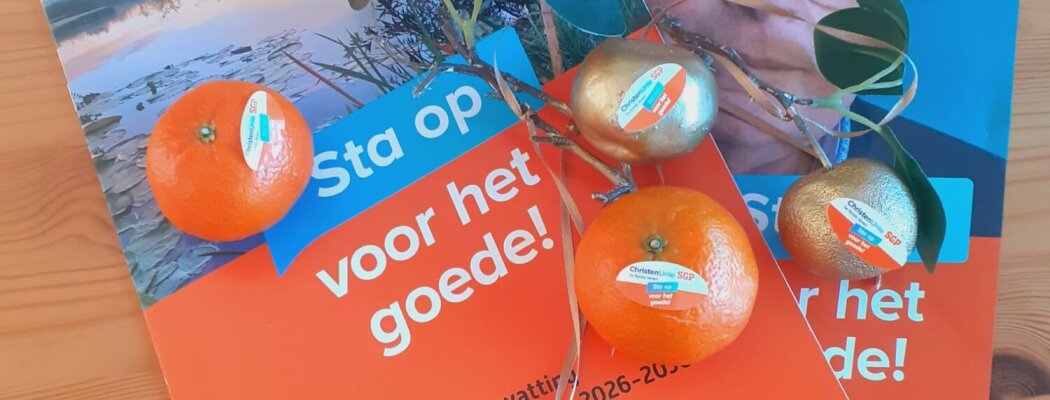 ChristenUnie-SGP De Ronde Venen organiseert zoekactie naar gouden mandarijn