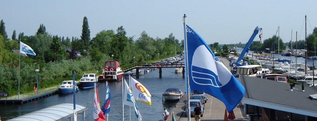 Blauwe Vlag voor Jachthaven Omtzigt