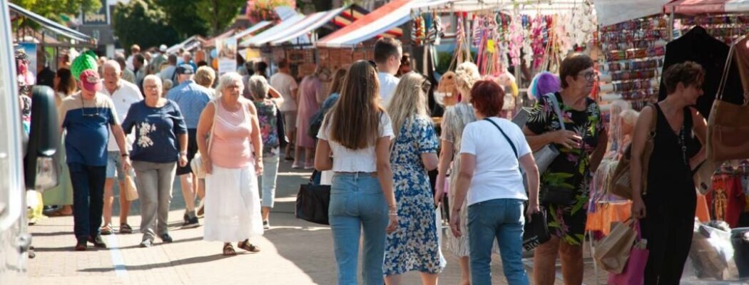 Verkeersmaatregelen braderie Aalsmeer Centrum