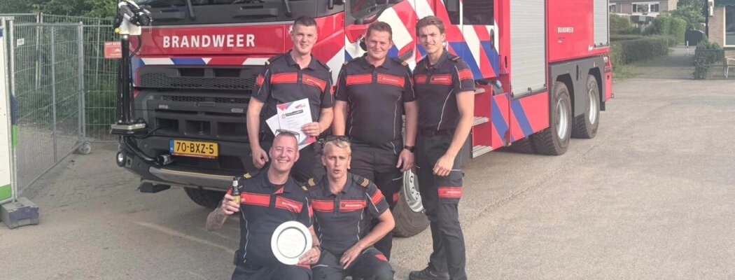 Brandweer Vinkeveen naar halve finale vaardigheidstoets!