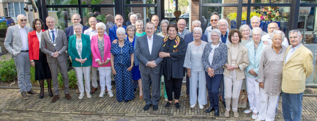 Zestig jaar liefde gevierd in Het Spoorhuis: diamanten bruidsparen in het zonnetje gezet