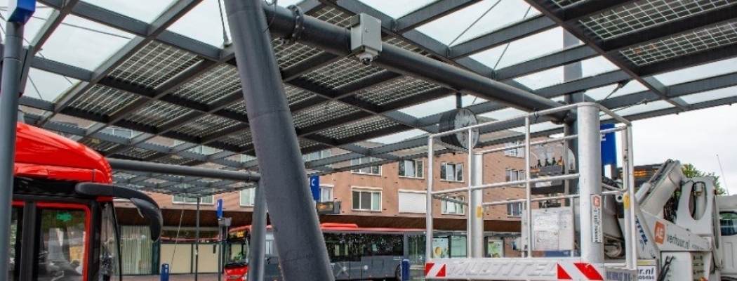 Camera’s op busstation Uithoorn blijven hangen
