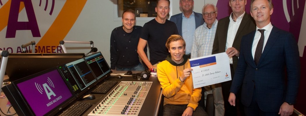 Rabobank steunt Radio Aalsmeer bij vernieuwen studio