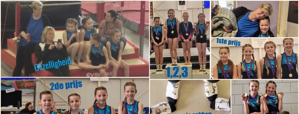 1,2,3 voor Veenland turnsters op voorronde middenbouw