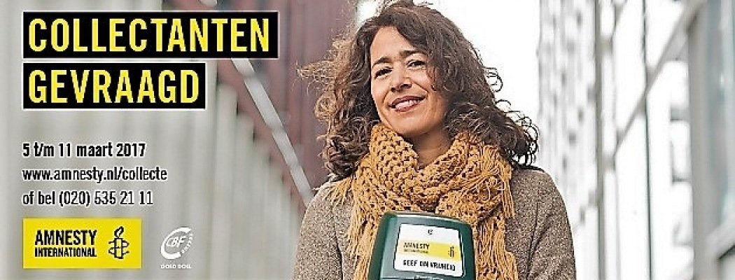 Amnesty Uithoorn zoekt collectanten
