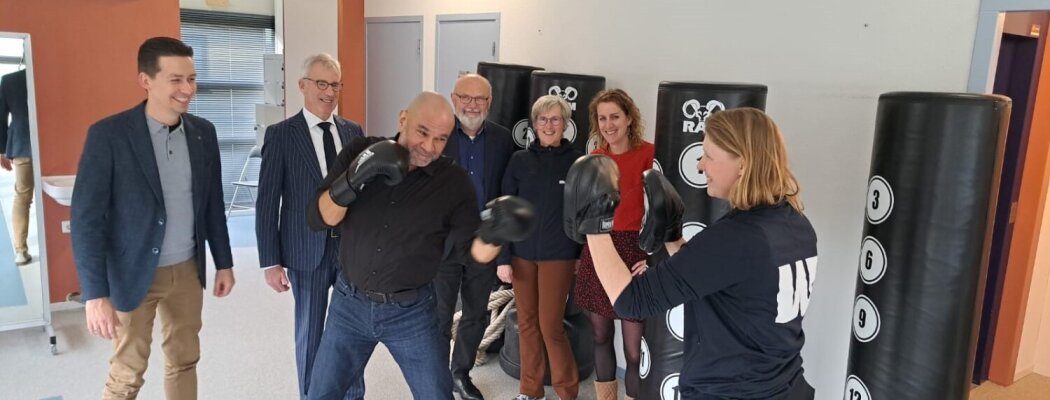 Beweging centraal: College op bezoek bij Motion