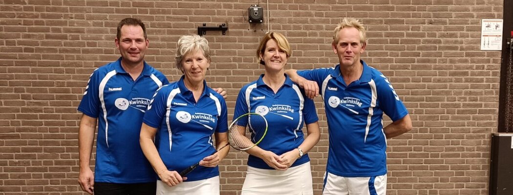 Competitie-team Kwinkslag begint met een 3-3 gelijkspel