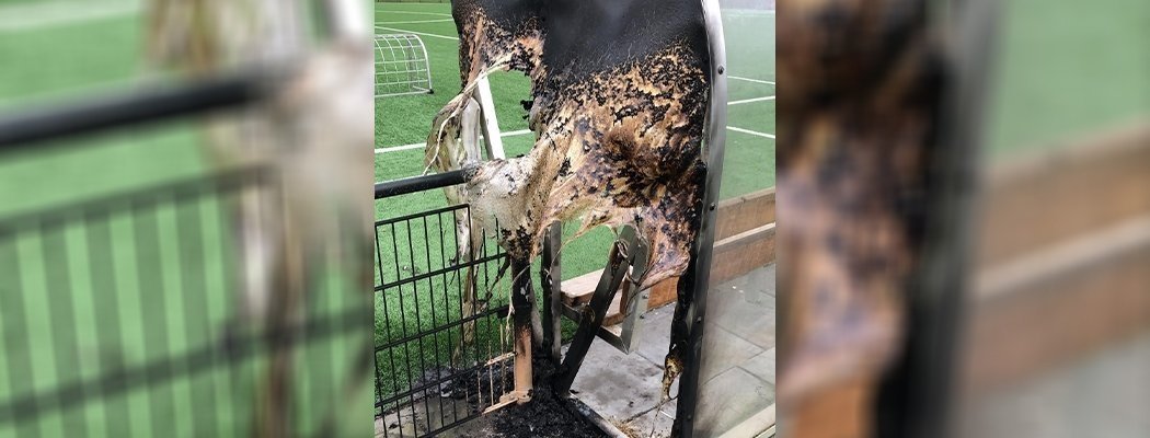 Reeks vernielingen bij voetbalclub CSW: 