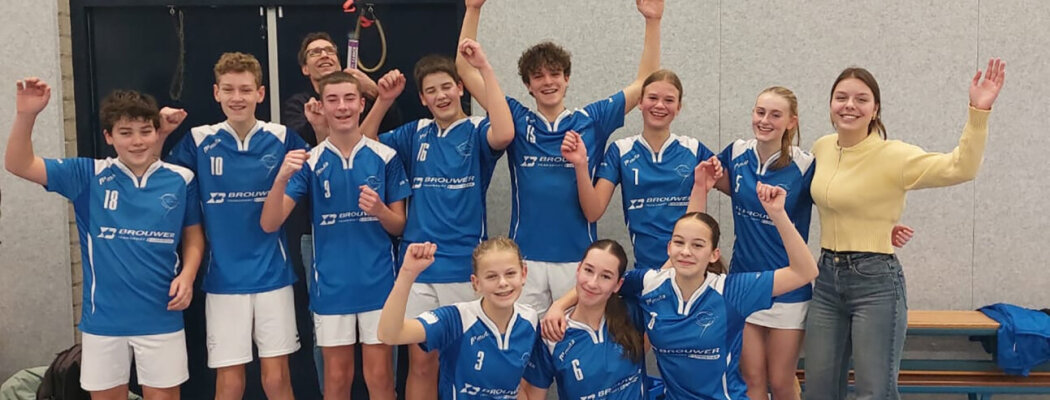 De Vinken U15 pakt zaalkampioenschap in 1e klasse