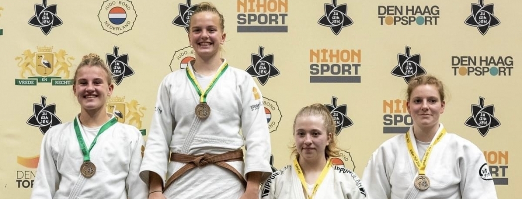 Xanne uit Wilnis wint internationaal judotoernooi Den Haag