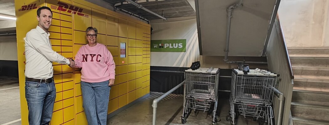 Pakjes van en voor Abcoude via DHL-pakketautomaat bij Plus Koot