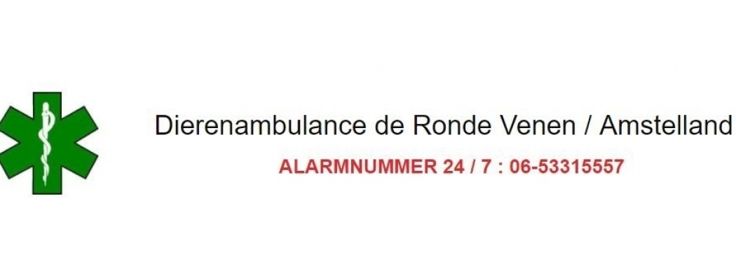 Groot vrijwilligerstekort bij Dierenambulance De Ronde Venen / Amstelland