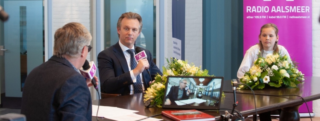 Aalsmeerse dodenherdenking was live op radio en tv
