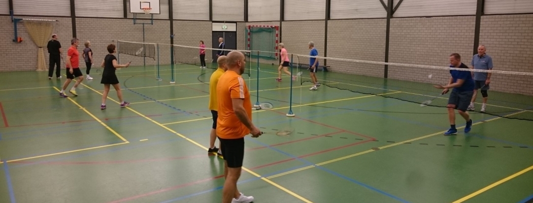 Badmintonvereniging Kwinkslag speelt voorjaarstoernooi