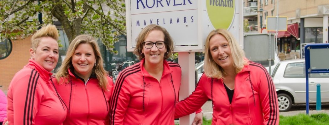 Korver Makelaars nieuwe sponsor voor dames team Tennis Vereniging De Ronde Vener