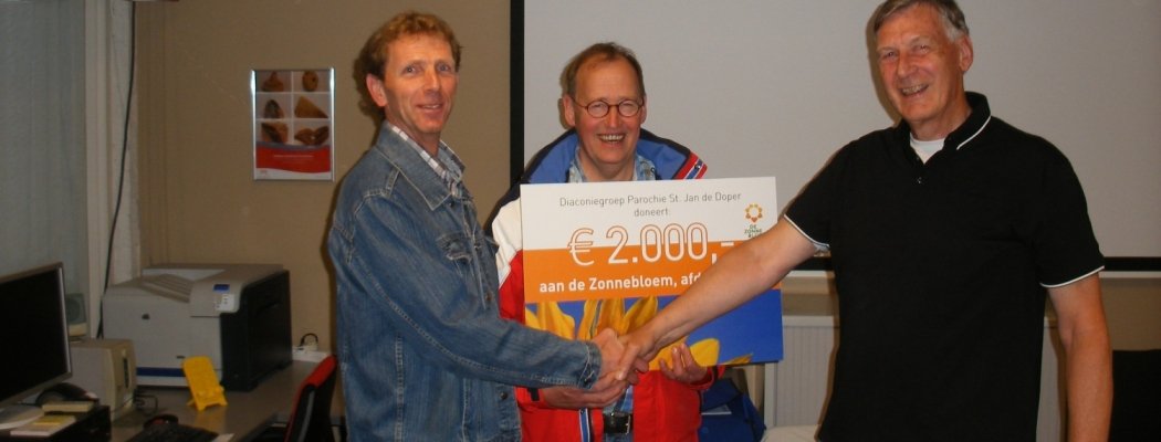 Stichting ontvangt €2000 van parochie Mijdrecht - Wilnis