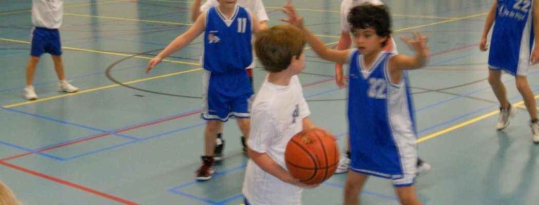 Winst voor jeugd Basketballers