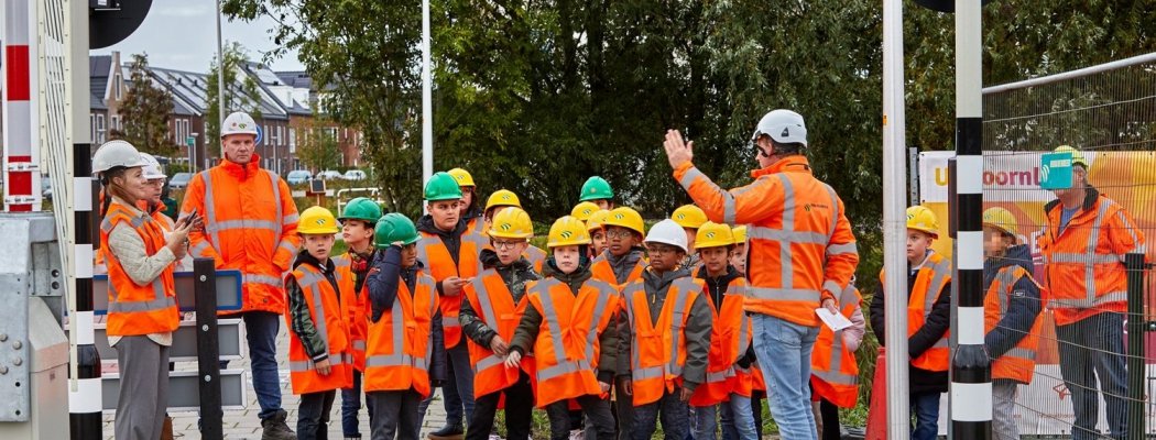 Week van de Uithoornlijn: basisscholen aan de slag met tramveiligheid