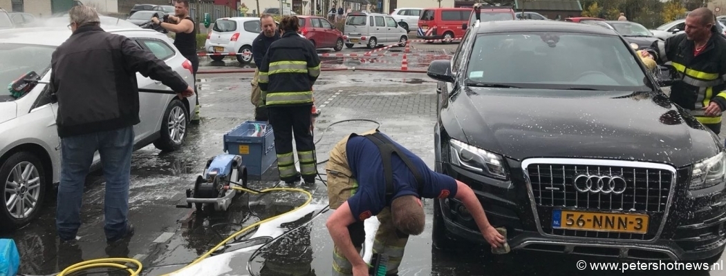 Brandweer wast 9.700 euro bij elkaar voor ziek dochtertje van collega's