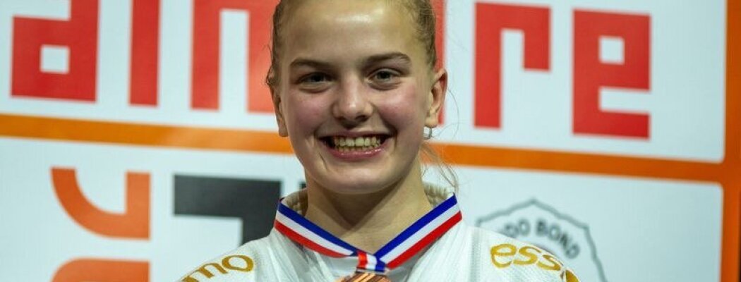 Xanne van Lijf pakt brons bij NK senioren judo