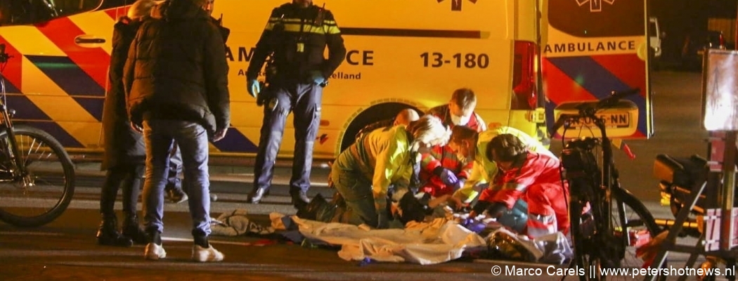 Man zwaargewond na val van E-Bike in Aalsmeer