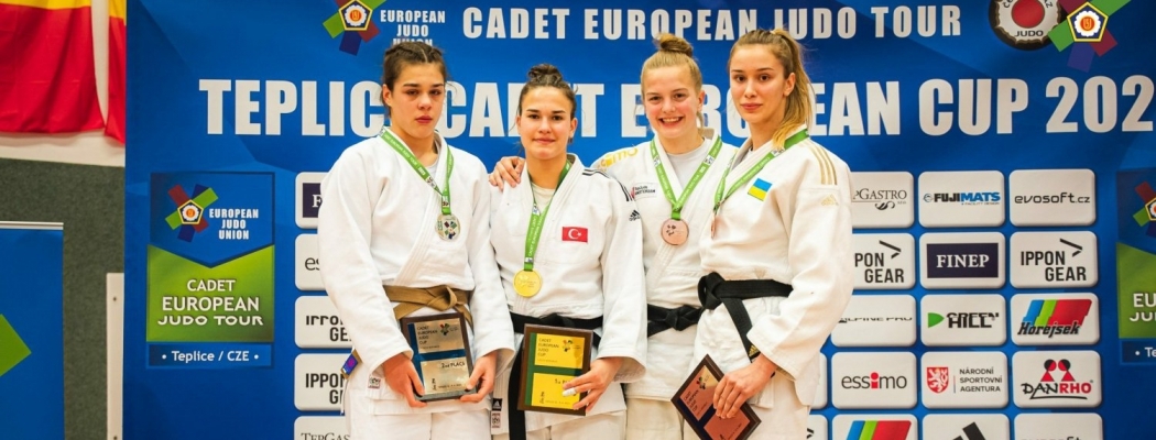 Xanne van Lijf (Wilnis) 3e bij Cadet European Judo Cu