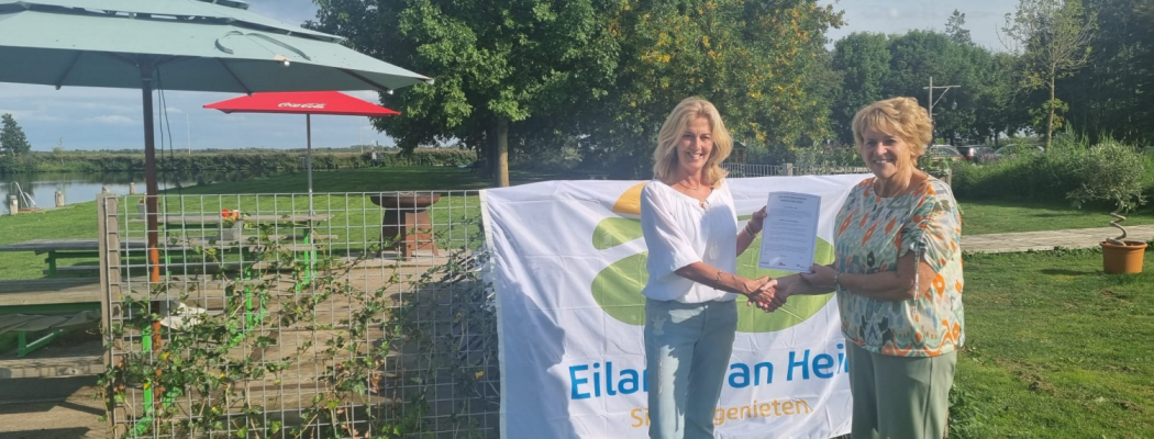 Eiland van Hein tekent intentieverklaring Eén tegen Eenzaamheid