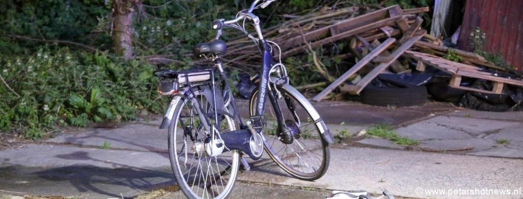 Elektrische fiets smeult weg in garage woning De Hoef