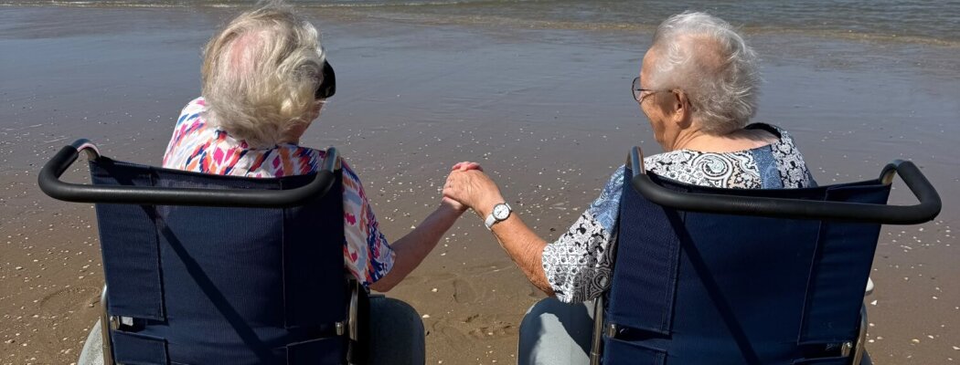 Hartewens van twee vriendinnen vervuld in Scheveningen