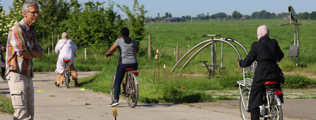 Meer vrijheid dankzij fietslessen van Stichting Samens
