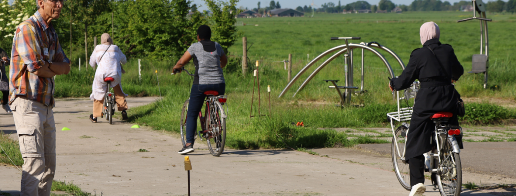 Meer vrijheid dankzij fietslessen van Stichting Samens