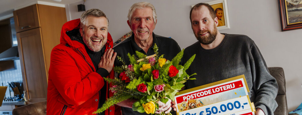 Twee inwoners van Uithoorn winnen tien jaar lang 50.000 euro per jaar bij de Postcode Loterij 