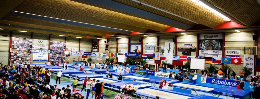 Spectaculair trampolinetoernooi Aalsmeer Flower Cup viert 25ste én laatste editie