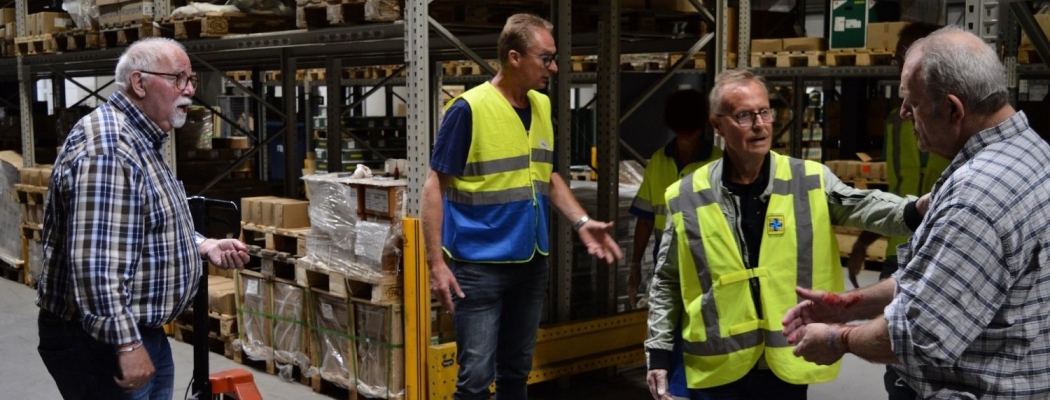 EHBO vereniging Wilnis trapt nieuw seizoen af met grote oefening in fabriek