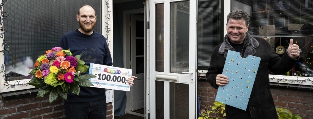 Opnieuw geluk in Aalsmeer: Gerard verrast met 100.000 euro van VriendenLoterij Bingo